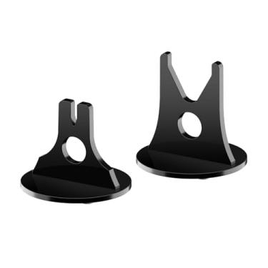 Imagem de Ioensy Suporte para facas, porta-facas, coleção, expositor de mesa, decoração para casa, suporte de mesa prático em acrílico, Preto