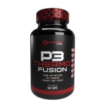 Imagem de P3 thermo fusion 60cáps md muscle definition, Sem Sabor