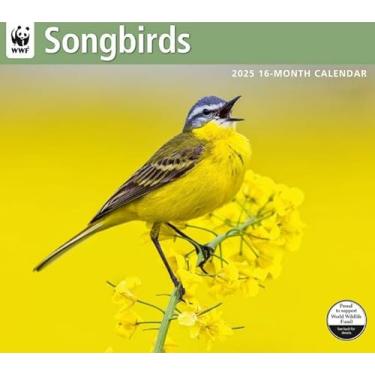 Imagem de Calendar Ink, Calendário de parede Songbirds WWF 2025