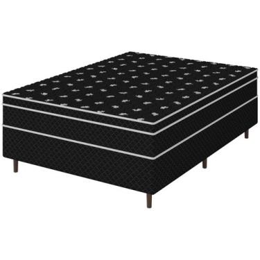 Imagem de Cama Box Casal Umaflex Conjugada de Espuma 138x52x188cm Carol Plus Eur