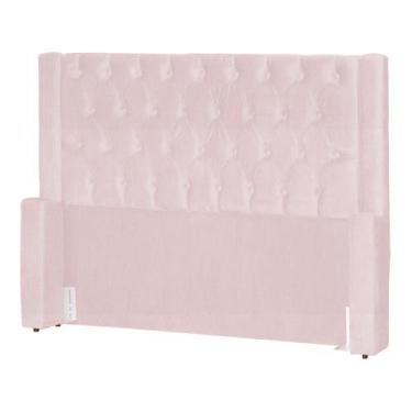 Imagem de Cabeceira Estofada Para Cama Box Emma Suede Cores - DS Estofados, Casa