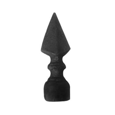 Imagem de Ponteira Ponta de Lança Ferro N02 Grade Portão Muro 4x14cm