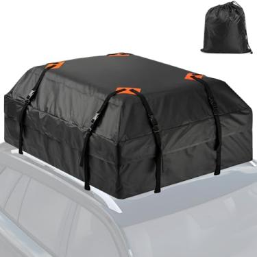 Imagem de Bolsa de Transporte de Carga no Telhado, Bagageiro de Teto para Carro, Roof Cargo Carrier, Bagageiro de Teto Impermeavel Dobravel, Cargo Box For Roof Rack, Carro Porta Bagagem Universal