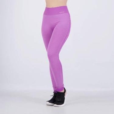 Imagem de Calça Legging Selene Sem Costura Feminina Roxa-Feminino