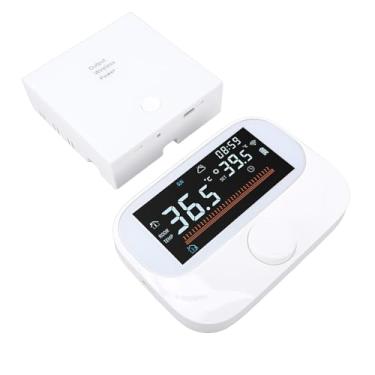 Imagem de WALFRONT Termostato de Caldeira, Controlador de Temperatura Ambiente Programável WiFi RF Com Botão Giratório, Tela Grande, Detecção de Umidade Climática, para Home Office Hotel