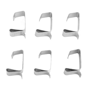 Imagem de Alomejor Clipes de Calha para Pendurar Luzes Ao Ar Livre, 50 Cabides de Metal de Aço Inoxidável para Decorações de Férias Ao Ar Livre, para Telhado e Borda (2)