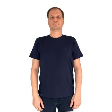 Imagem de Camiseta Sallo Plus Size Manga Curta Azul Marinho 2702 - Marinho G5-Masculino