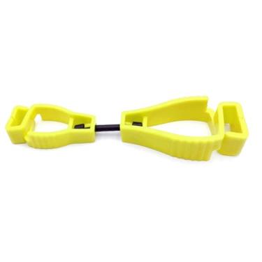 Imagem de LOVLLE Kit de clipes de luva de 40 peças, clipe de segurança para trabalho com óculos e tampões de ouvido. Suporte de clipe de luva para proteção de cinto para construção de trabalhador