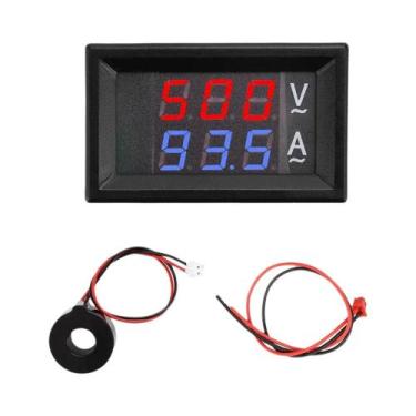 Imagem de Voltímetro E Amperímetro Digital De Alta Faixa AC50-500V 10A 50A 100A 