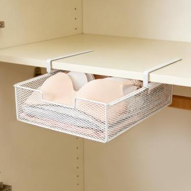 Imagem de Anmrept 1 pacote com cestas para armário, organizador de sutiã para gaveta, organizador de roupas íntimas, itens essenciais para dormitório feminino