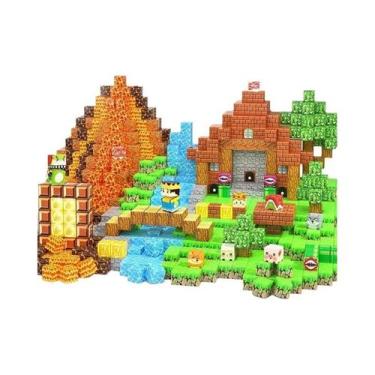 Imagem de Conjunto De Blocos Magnéticos 25-128 Peças Brinquedos STEM Para Crianç