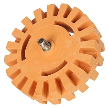 Imagem de Acouto Roda Removedora de Adesivos Com Adaptador - Roda de Borracha Portátil para Remoção de Decalques Em Carros, Trailers e