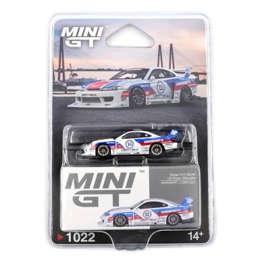 Imagem de Diecast Model Car Compatible with Mini GT 1:64 Nissan S15 Silvia LB-Super Silhouette GARASIDRIFT x LBWK 2025 Limited Edition MGT01022