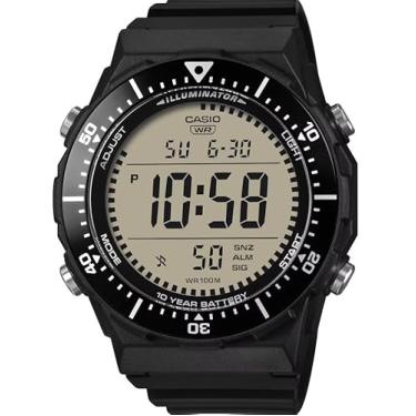 Imagem de Casio Série AE-1700H | Relógio digital | Preto | Iluminador LED | Bisel rotativo | Alarme