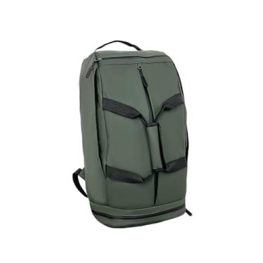 Imagem de GAFNED Bolsa de ginástica de 35 L, mochila esportiva de ioga, para homens, mulheres, com pacote de sapatos, mochila de acampamento ao ar livre, bolsa de viagem, Verde, One Size