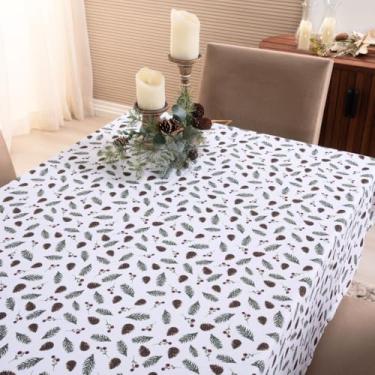 Imagem de Home Fernandes, Toalha de Mesa 1,45m 4 Lugares Estampa Digital Natal Est. 1