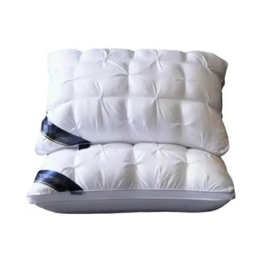 Imagem de Travesseiro De Proteção Para a Coluna Cervical Para Auxílio Ao Sono Em