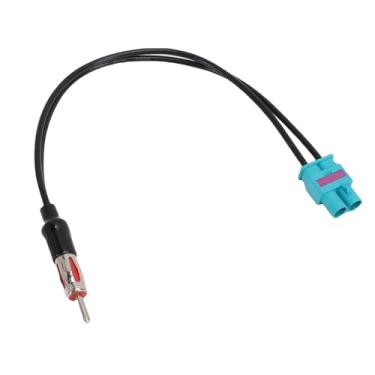 Imagem de Acouto Cabo Adaptador de Antena FM AM para Veículo CT27AA51 Dual Fakra para DIN Plug Conector Substituição do Cabo para Beetle 2005 a 2021 Transmissão de Sinal Estável Saída de Som