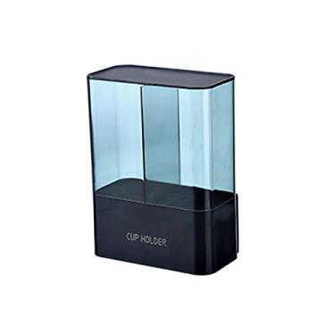 Imagem de Dispenser de Copos para Bica Água Tipo Puxador Montado na Parede Suporte Copo Tubular Apto Descartáveis Pequenos com Base Cônica ou Plana Fácil Usar A
