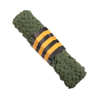 Imagem de Fita De Poliéster Zig Zag De 5mm 15 Jardas DIY Artesanal Para Decoraçã