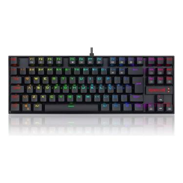 Imagem de Teclado Mecânico Gamer Redragon Kumara Pro - Switch Magnetico Brown - Preto - K552RGB-PROV2 PT-BROWN-Unissex