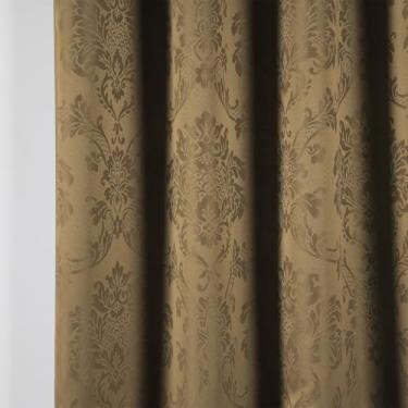 Imagem de Divisória de cortina, 0,90m x 2,05m | Adequada para salas de estar, cozinhas, quartos e corredores, com vidro e bancada(Caqui,2 UNIDADES)