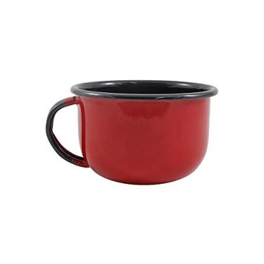 Imagem de Xícara 8 Esmaltado Vermelho 240 ml - Ewel