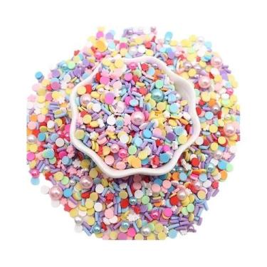 Imagem de Fatias De Argila Polimérica Colorida Mista 10g Para Slime, Artesanato 