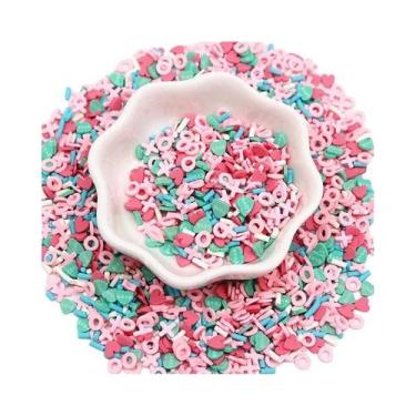 Imagem de Fatias De Argila Polimérica Colorida Mista 10g Para Slime, Artesanato 