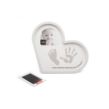 Imagem de Porta-Retrato Bebê Carimbo No Coração Único