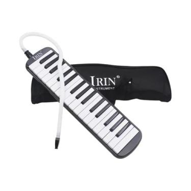 Imagem de Melodica De 32 Teclas, Mini Teclado Para Iniciantes Com Bolsa De Trans