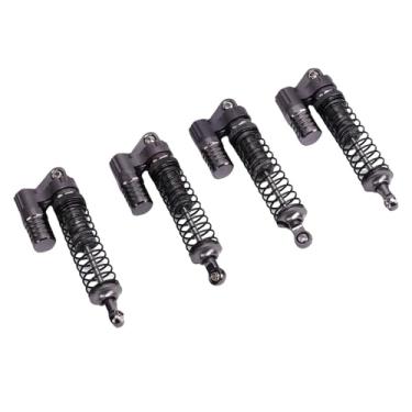 Imagem de RiToEasysports Choques RC, Amortecedores de Controle Remoto de Liga de Alumínio, Estabilidade e Controle Aprimorados para Esteira Rolante Em Escala 1:10