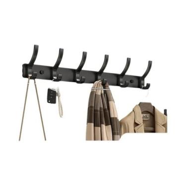 Imagem de Suporte De Toalhas De Alumínio Montado Na Parede, Cabideiro Para Porta