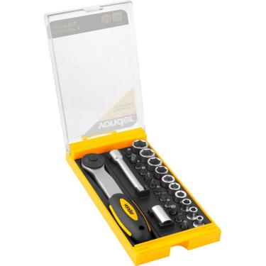 Imagem de Jogo Soquete Sextavado E Bits Ponteiras Encaixe 1/4  4-13mm