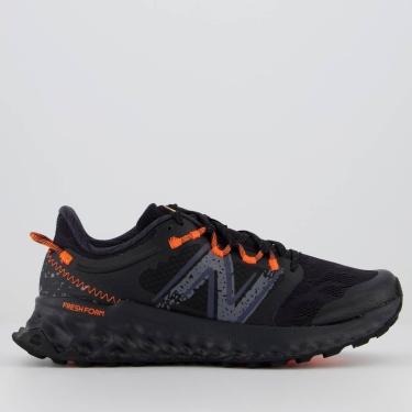 Imagem de Tênis New Balance Fresh Foam Garoé Preto e Laranja-Masculino