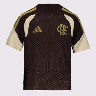 Imagem de Camisa Adidas Flamengo Treino 2026 Juvenil, 12 ANOS