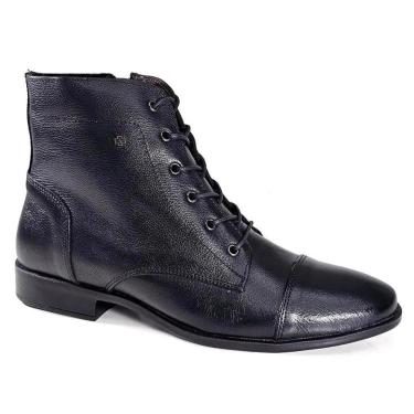 Imagem de BOTA PERLATTO LUNA COURO AMARRAR REF LUN688E FEMININO-Feminino