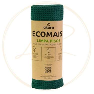 Imagem de Pano De Chão Grande Microfibra Limpa Pisos Akora Área Externa Ecomais 