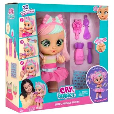 Imagem de Boneca CRY Babies Bella Rotina Diaria Multikids