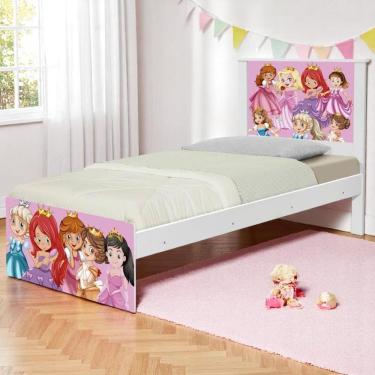 Imagem de Bi Cama Juvenil Zap Princesinhas com Colchões