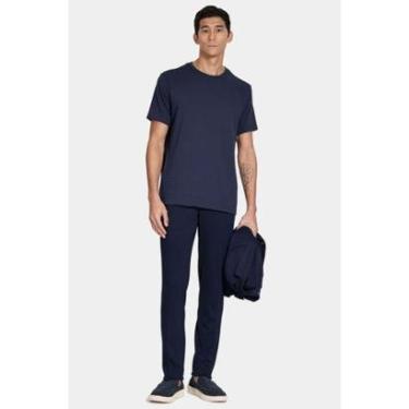 Imagem de Tênis Aramis Couro Marinho-Masculino