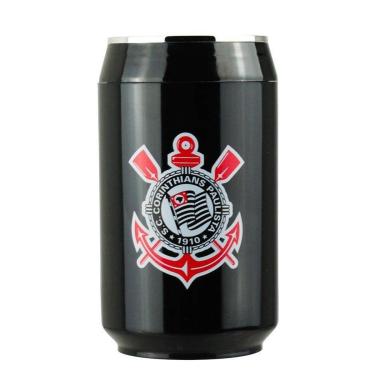 Imagem de Copo Lata Plástico 280ml - Corinthians-Unissex