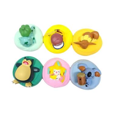 Imagem de Suporte De Carro Pikachu, Enfeite De Mesa, Brinquedo Colecionável, 6 P