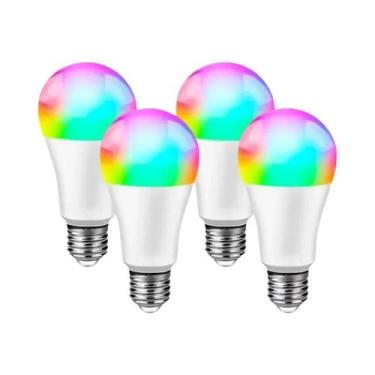 Imagem de Lâmpada LED Inteligente WiFi E27 12W 15W 18W 85-265V Tuya Alexa Google