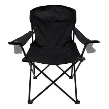 Imagem de Cadeira Dobravel Comfort Plus Preta Kala