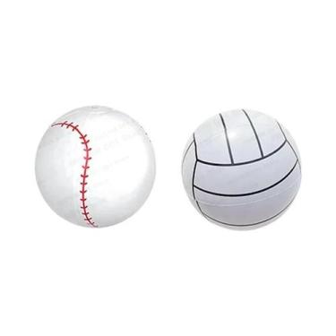 Imagem de Conjunto De Bolas Infláveis Para Crianças Futebol Beisebol Basquete Br
