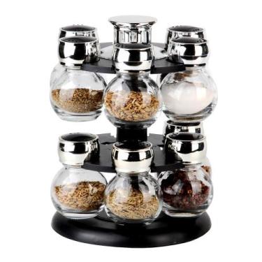 Imagem de 12 Porta Tempero Wolff Poli de Vidro Incolor