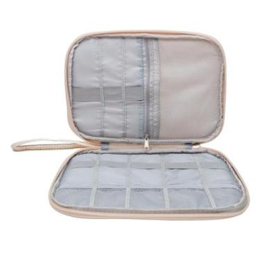 Imagem de Organizador de Cabo Lyor 24cm x 3cm x 17cm Rege Poliéster