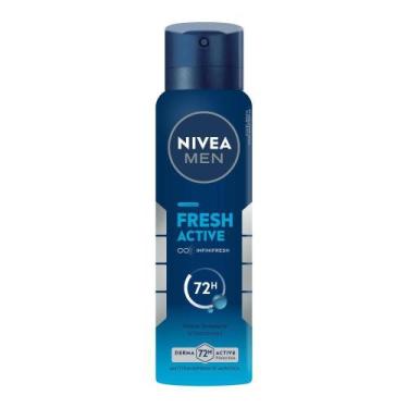 Imagem de Desodorante Antitranspirante Aerossol NIVEA MEN Fresh Active 150ml