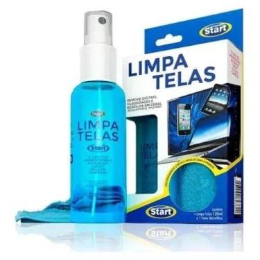 Imagem de Limpa Tela 120ml + Pano de Microfibra Start - Removedor de Sujeira de 